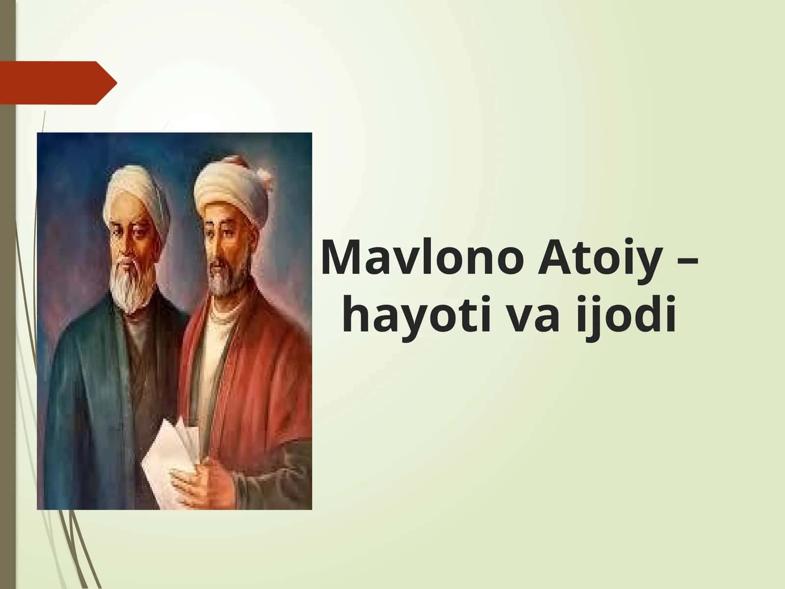 MavlonoAtoiy–hayotivaijodi