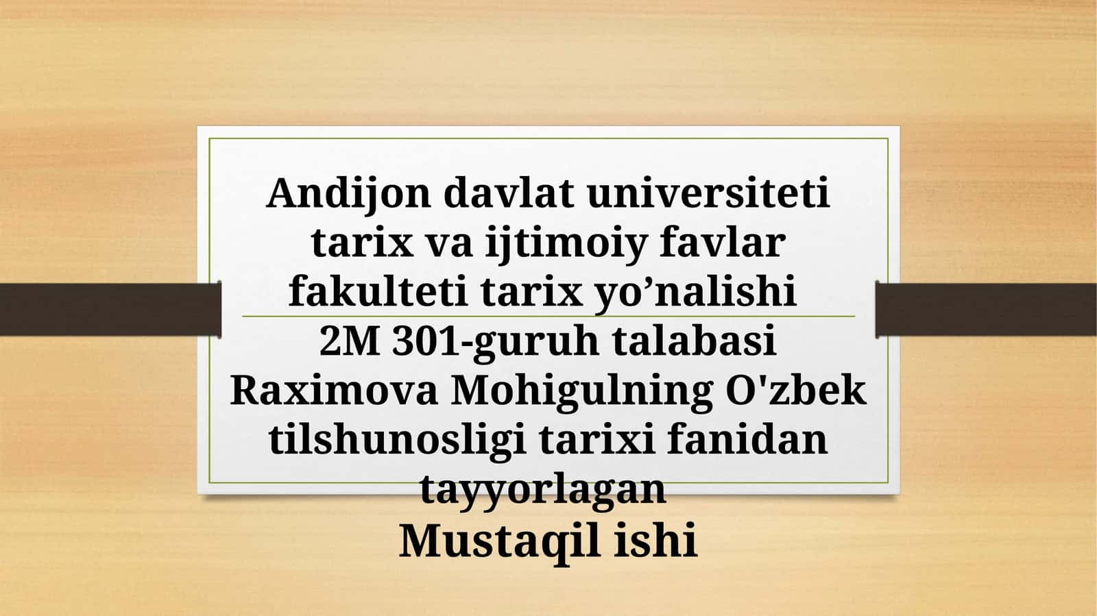 Abdurauf Fitratning “Sarf” asari