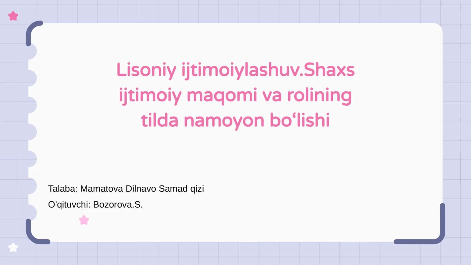 Lisoniy ijtimoiylashuv