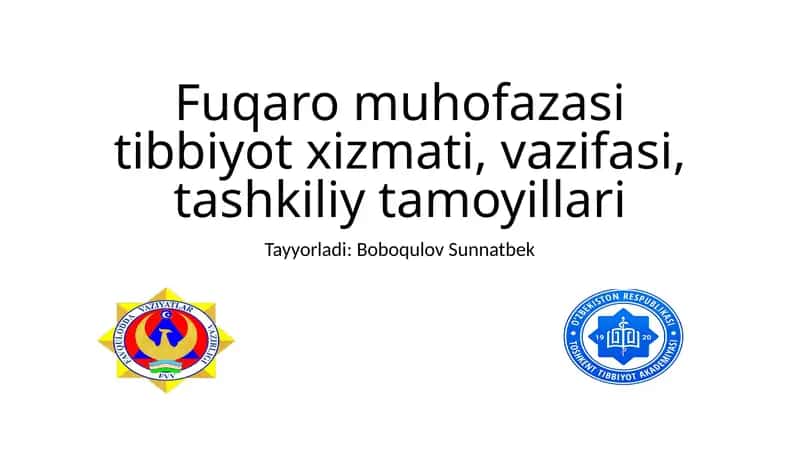 Fuqaro muhofazasi tibbiyot xizmati