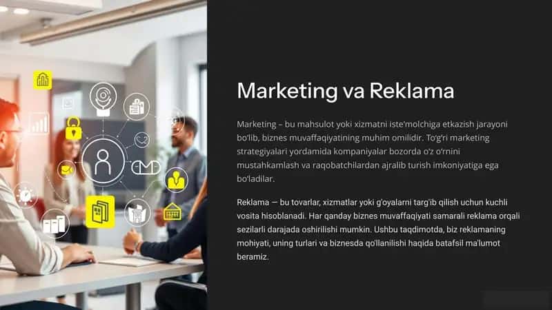 Marketing va Reklama