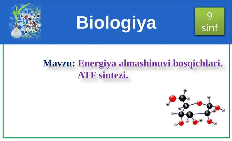 Biologiya 9-sinf