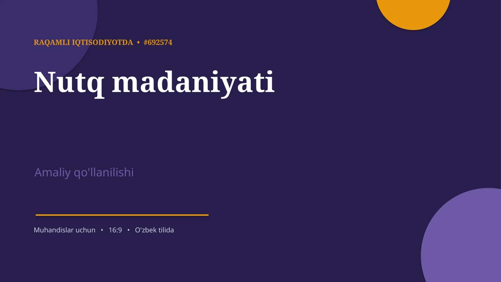 Nutq madaniyati