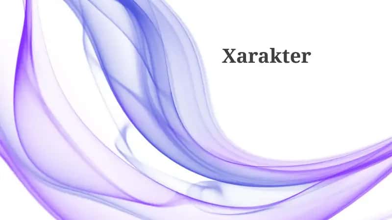 Xarakter