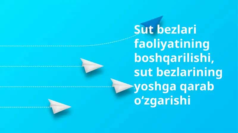 Ko'krak bezining faoliyatini boshqarish