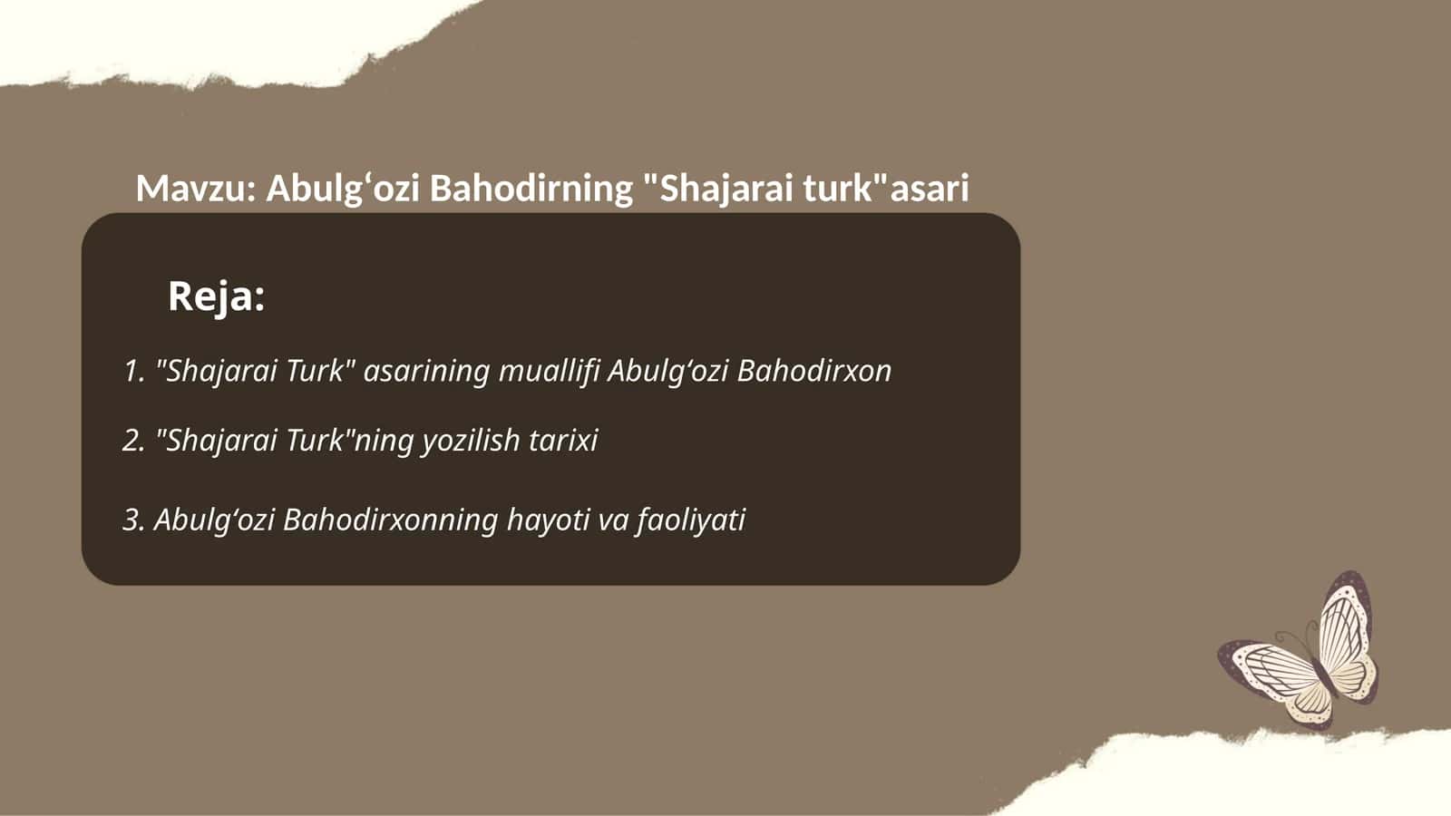 Shajarai Turk