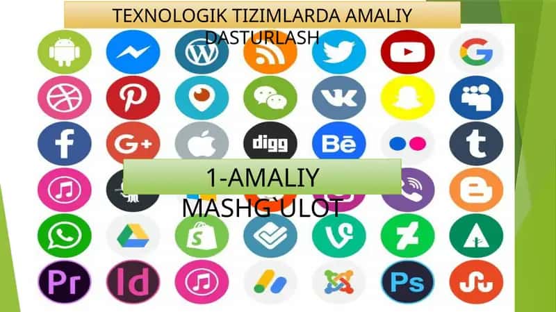 “Python” dasturlash tili va uning asosiy elementlari