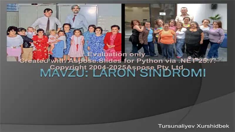 Laron Sindromi