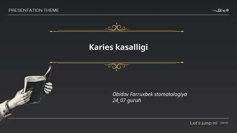 Karies kasalligi