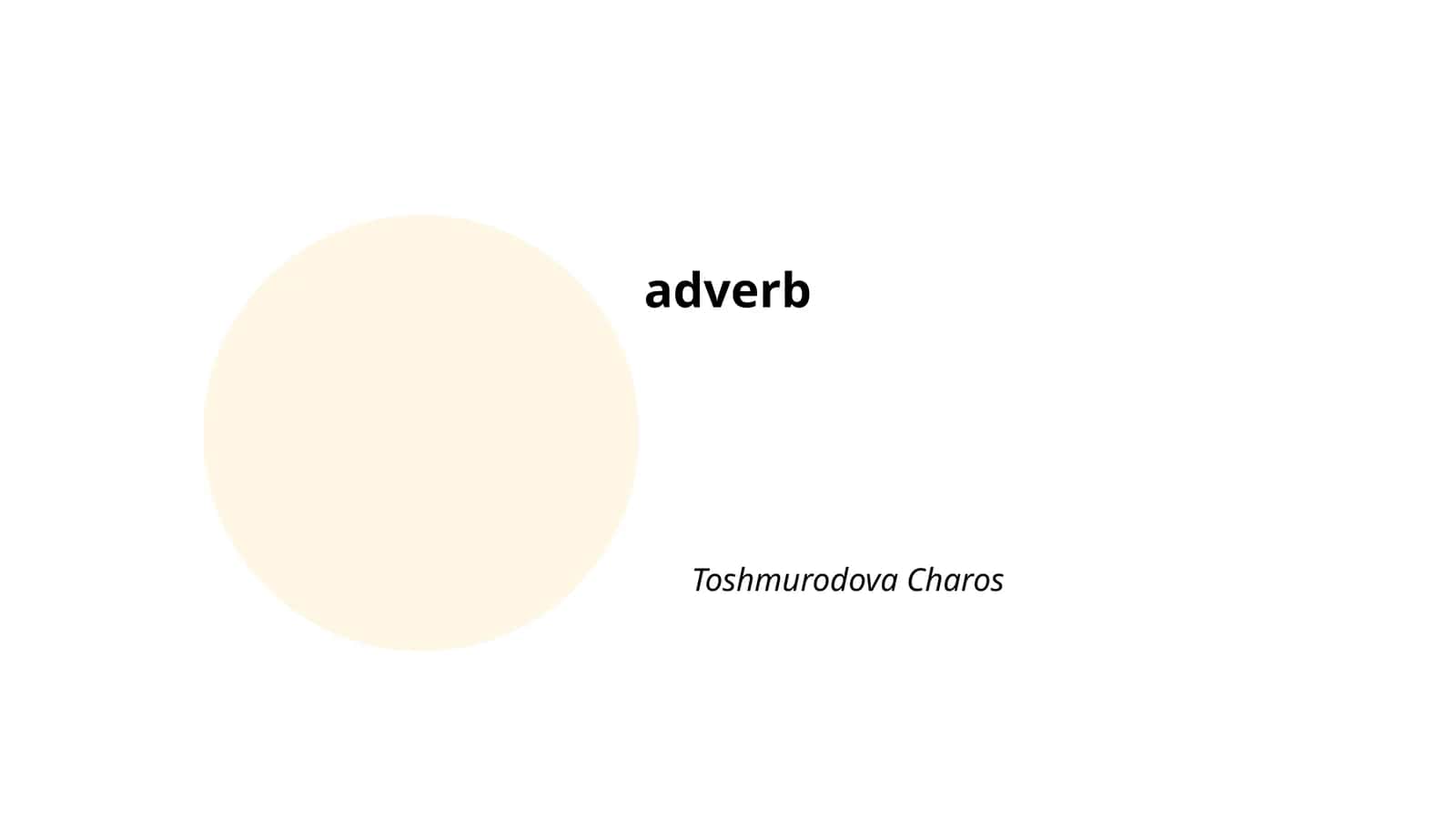 Adverbs: Types, Examples, and Usage