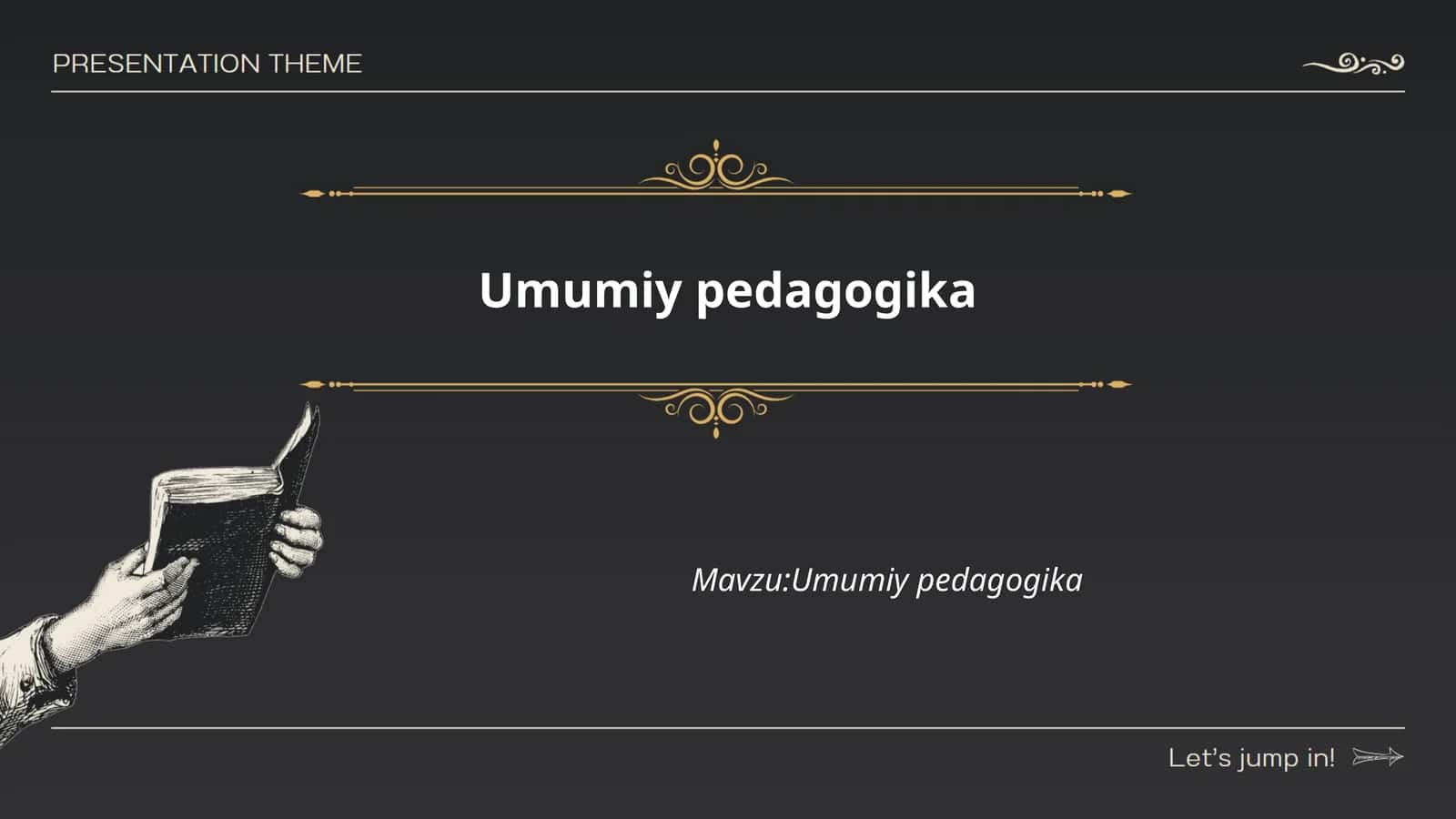 Umumiy pedagogika