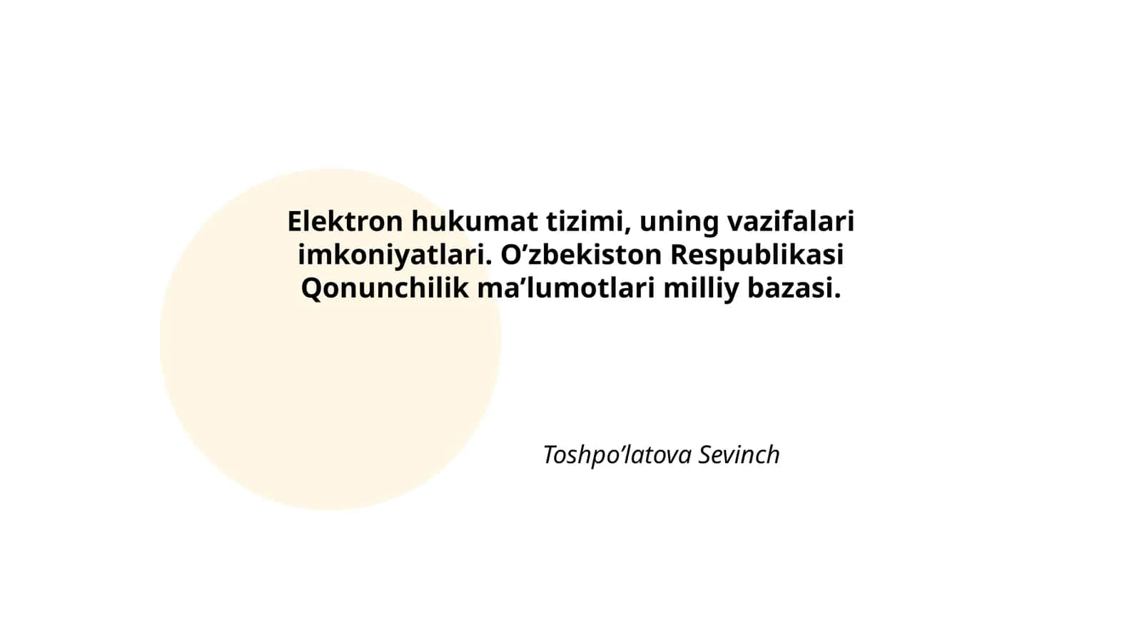 Elektron hukumat tizimi, uning vazifalari imkoniyatlari