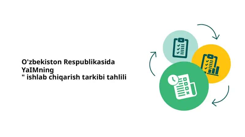 O'zbekiston Respublikasida YaIMning ishlab chiqarish tarkibi tahlili