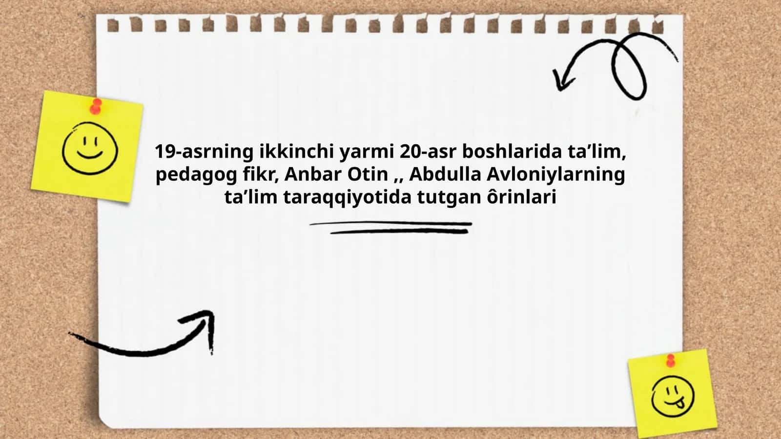 19-asrning ikkinchi yarmi 20-asr boshlarida taʼlim, pedagog fikr, Anbar Otin,, Abdulla Avloniylarning taʼlim taraqqiyotida tutgan ôrinlari