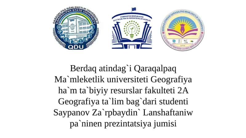 Geografiya ta`limi