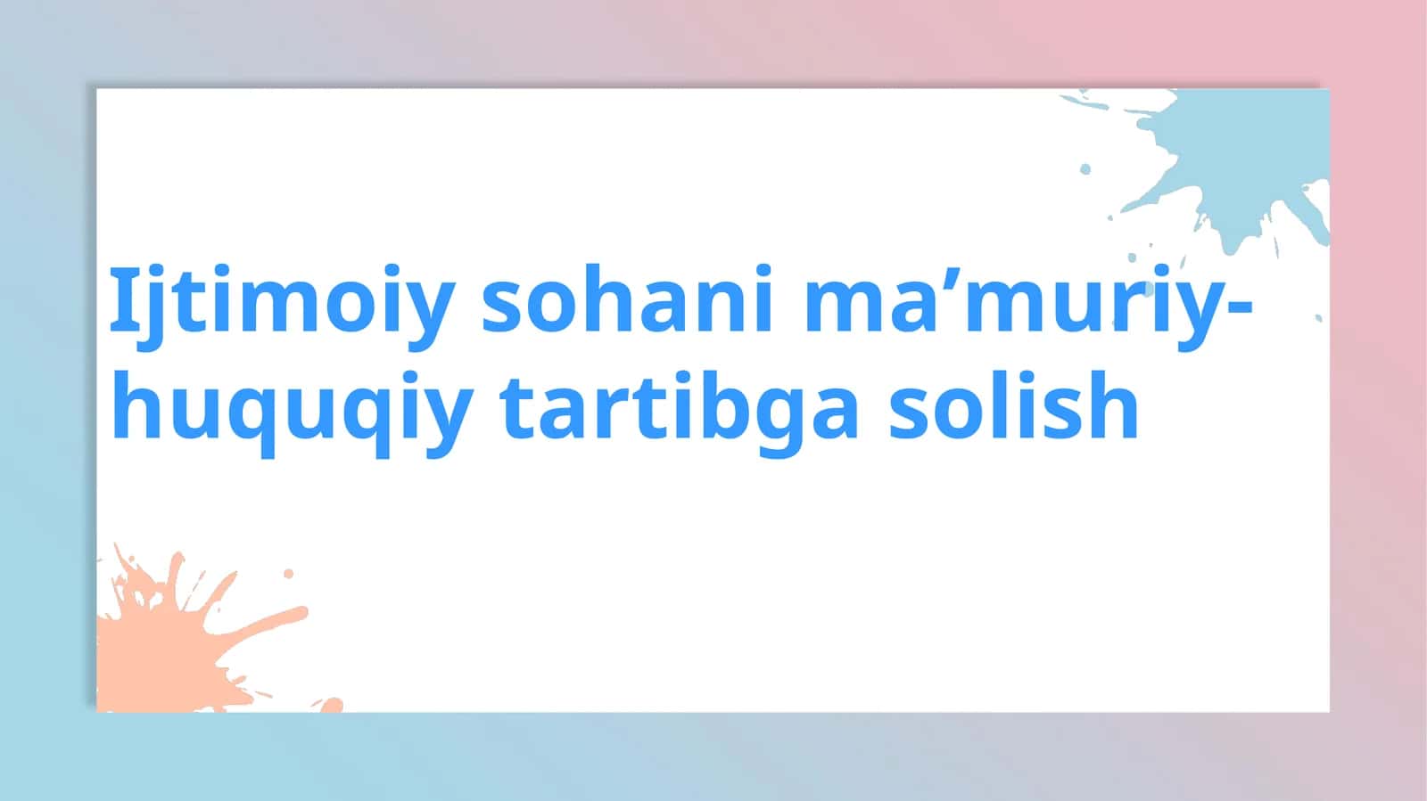 Psixologiya fanining amaliy ahamiyati
