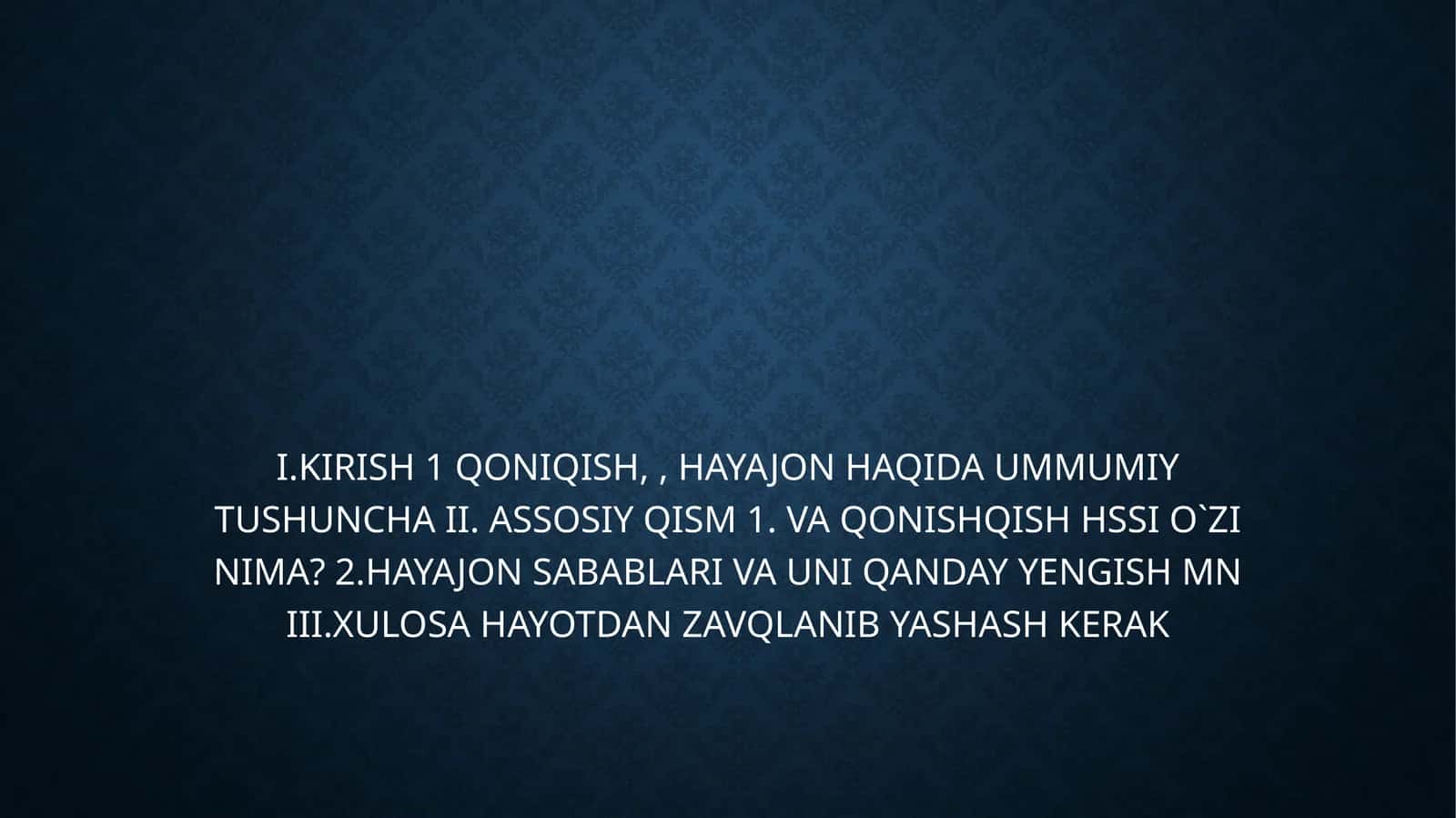 Qoniqish va Quvunch