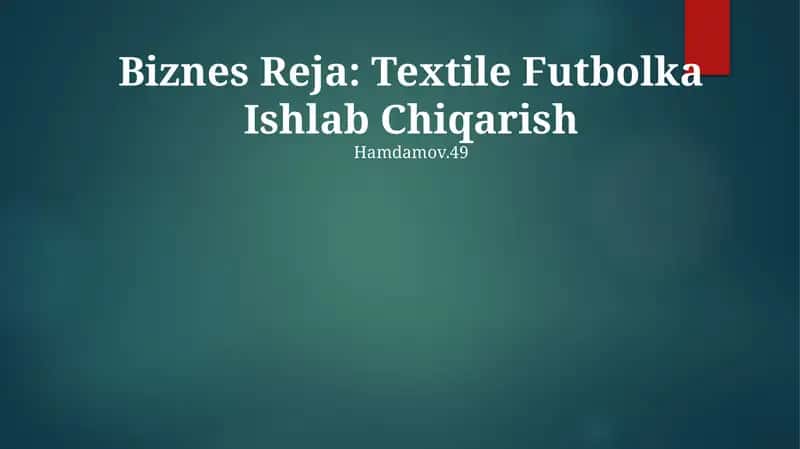 Textile Futbolka Ishlab Chiqarish