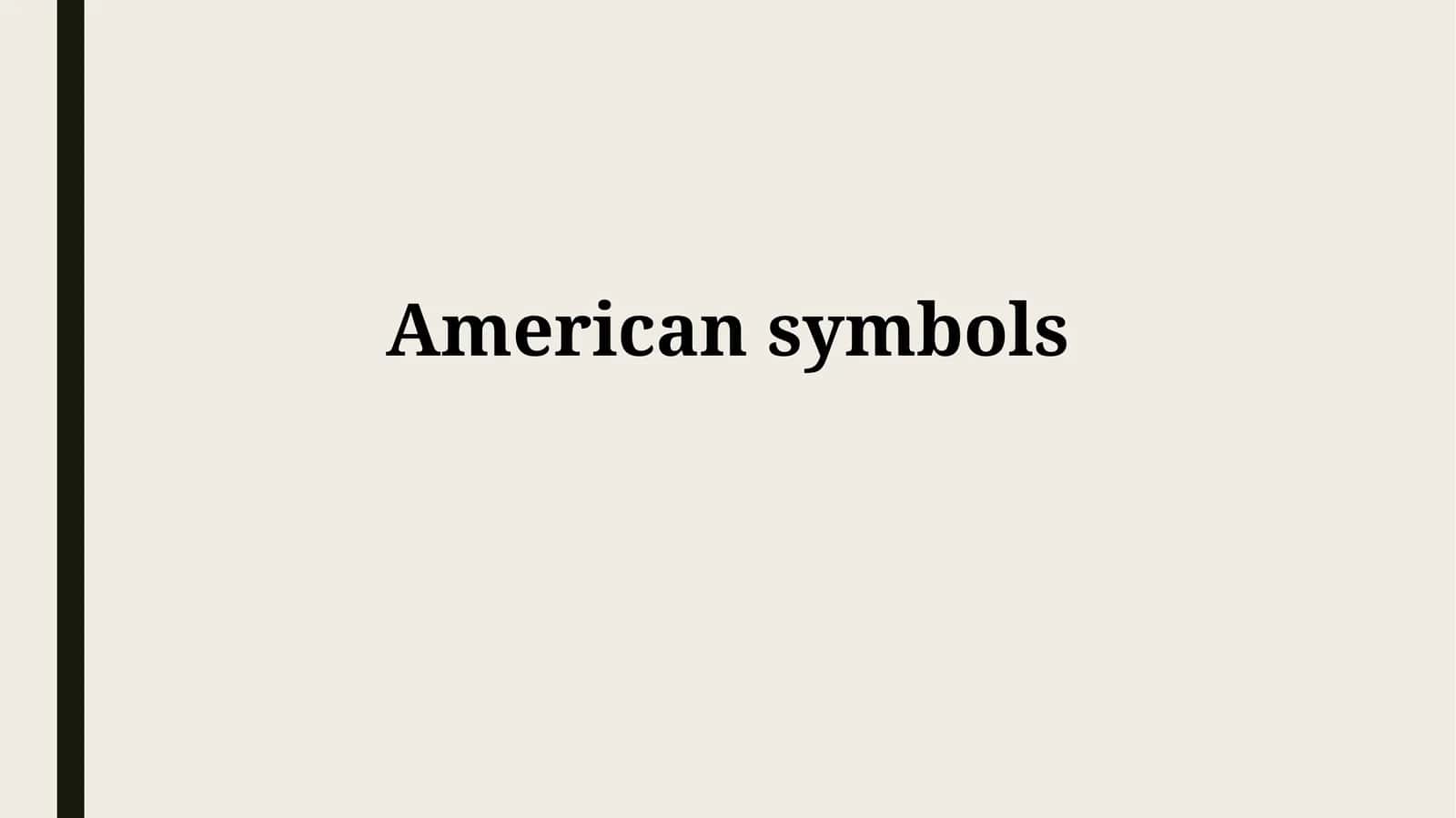 American symbols