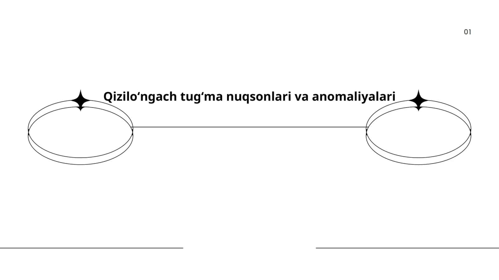Qiziloʻngach tugʻma nuqsonlari va anomaliyalari