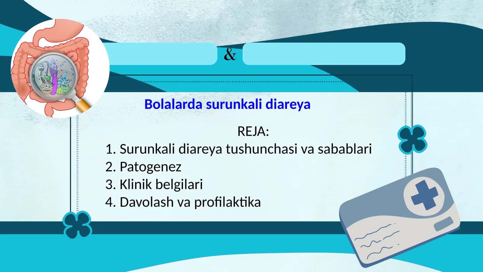 Bolalarda surunkali diareya