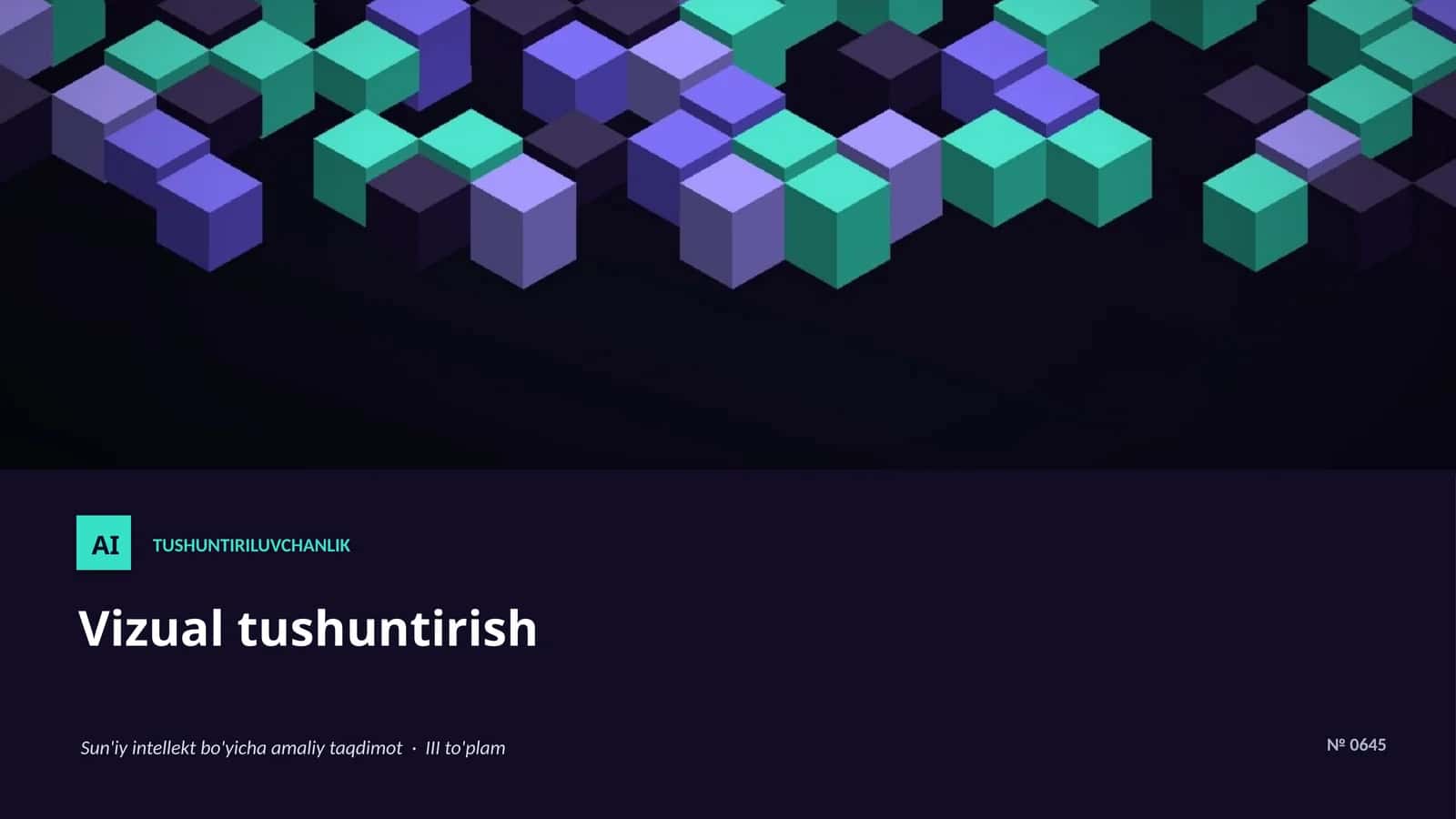 TUSHUNTIRILUVCHANLIK