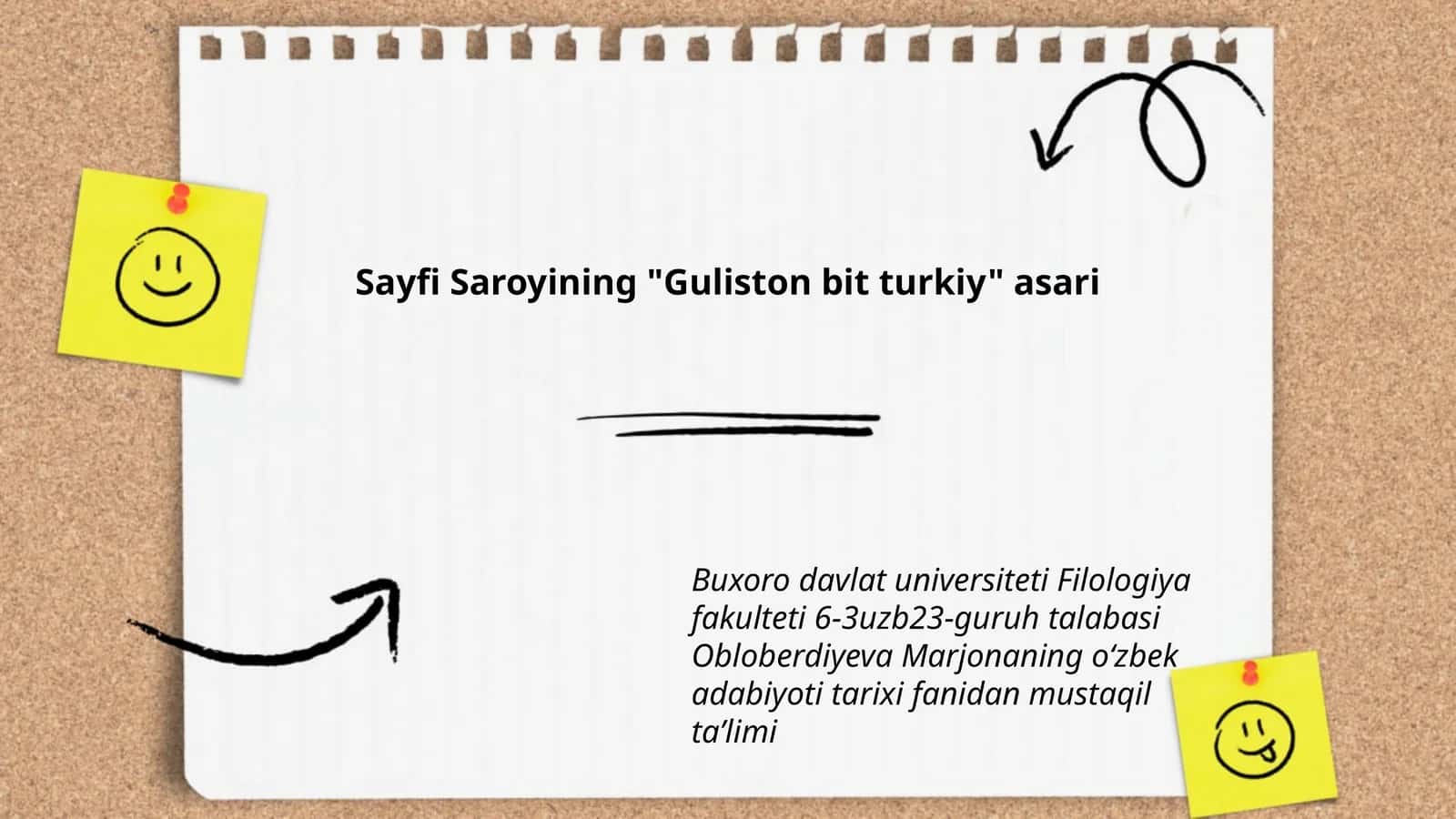 Guliston bit turkiy