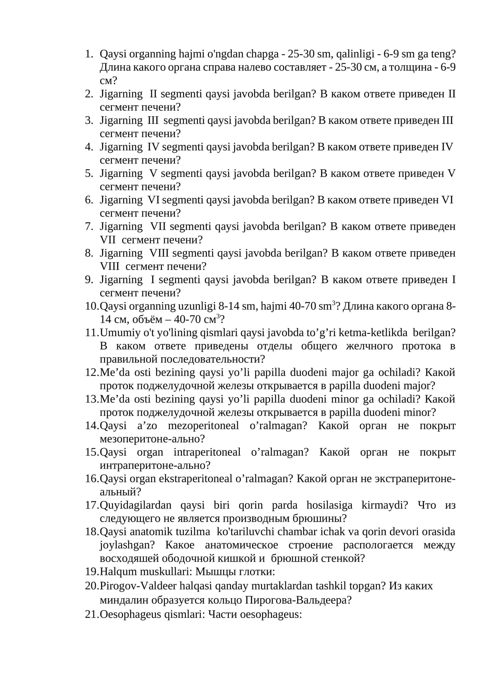Xuddi ham javob sifatida ko'rarsiz