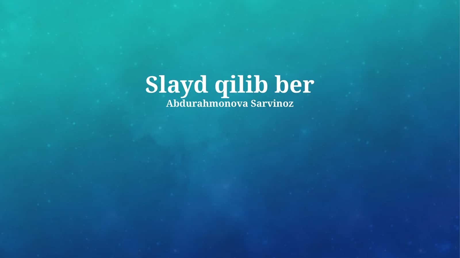 Sirgʻitish mexanizmlari