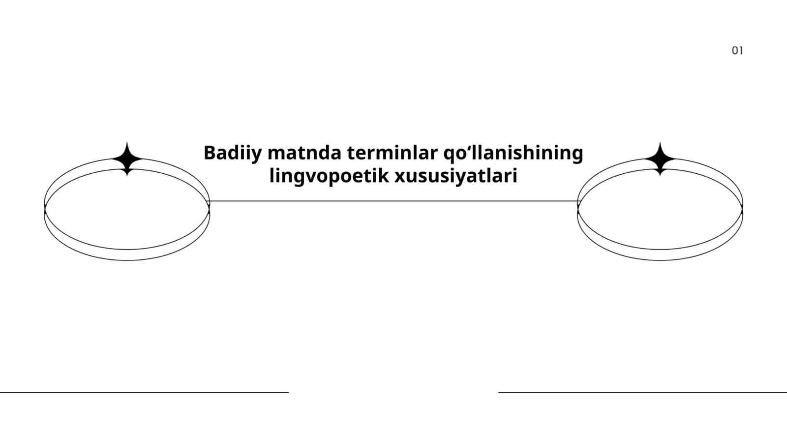 Badiiy matnda terminlar qoʻllanishining lingvopoetik xususiyatlari