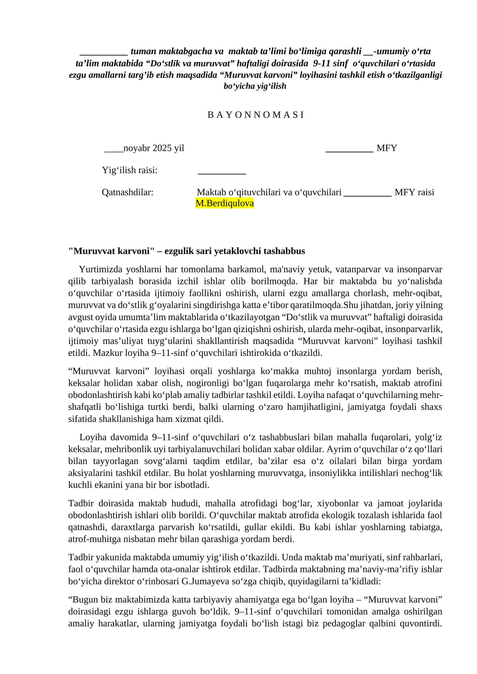 Muruvvat karvoni