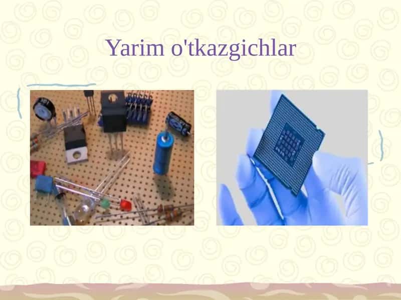 Yarim o'tkazgichlar