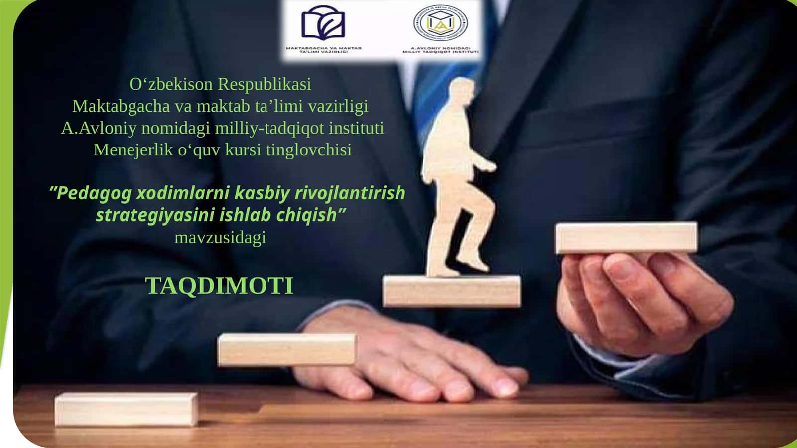 Pedagog xodimlarni kasbiy rivojlantirish strategiyasini ishlab chiqish