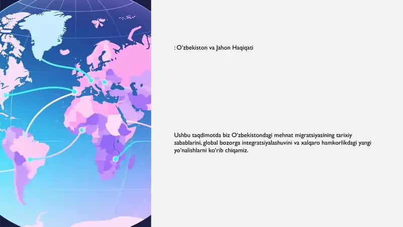 O‘zbekiston va Jahon Haqiqati