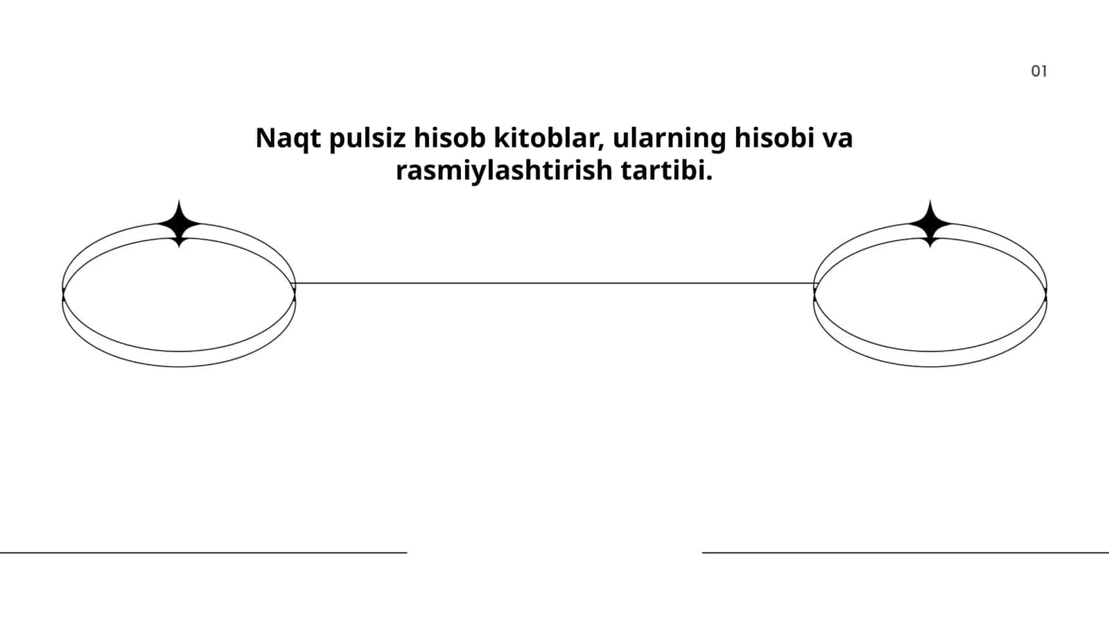 Naqt pulsiz hisob kitoblar, ularning hisobi va rasmiylashtirish tartibi
