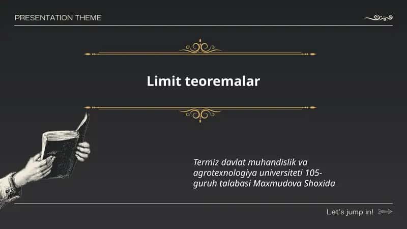 Limit teoremalar