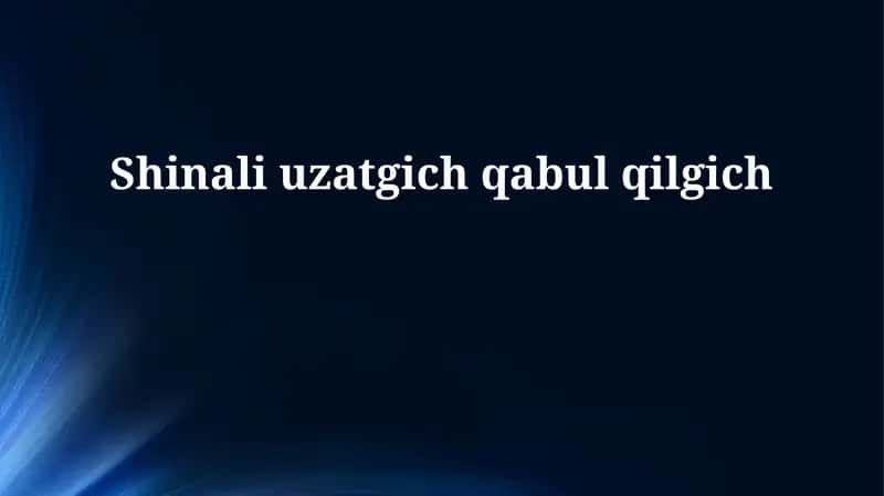 Shinali kengaytma qabul qilgich