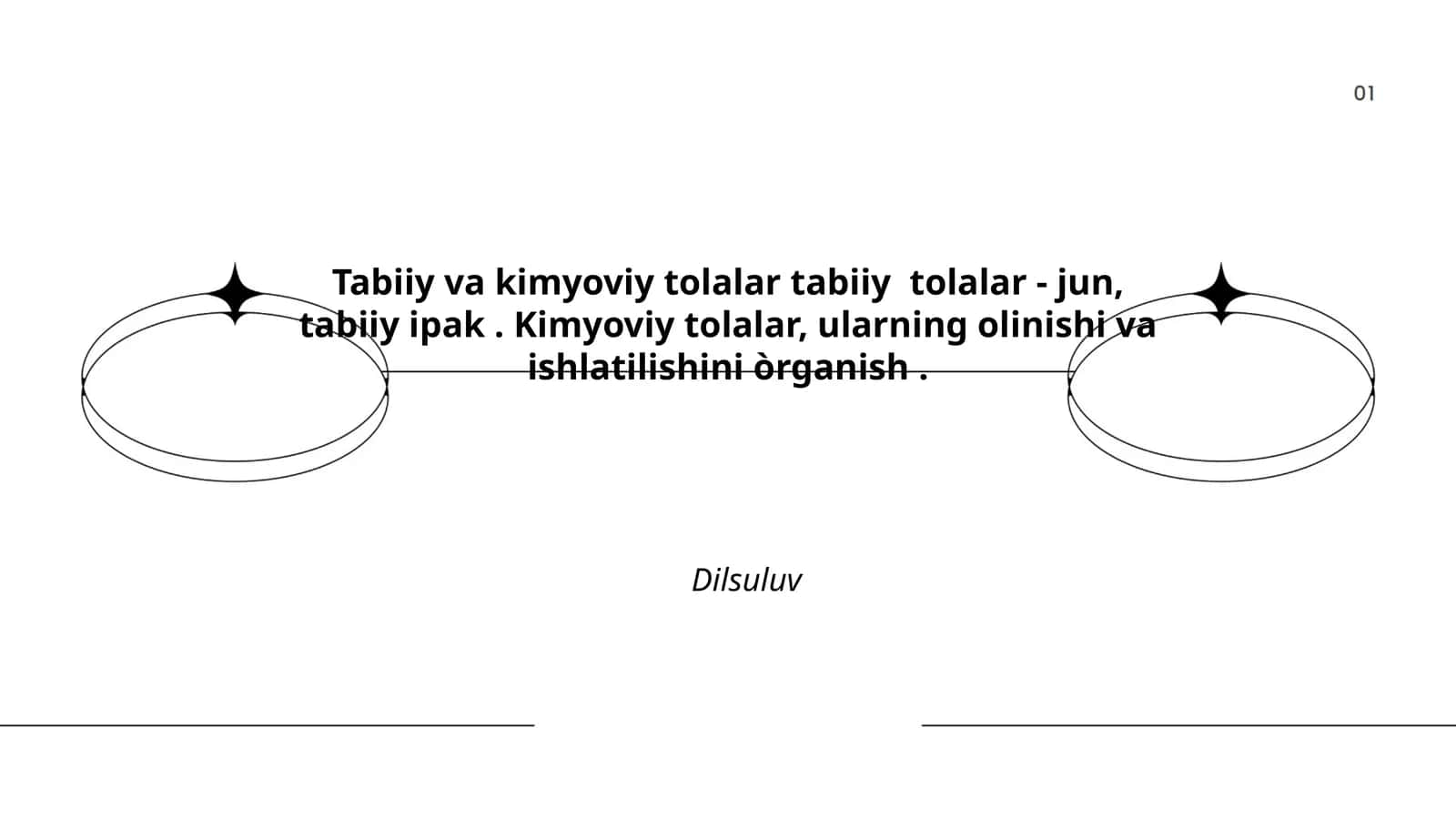 Tabiiy va Kimyoviy Tolalar
