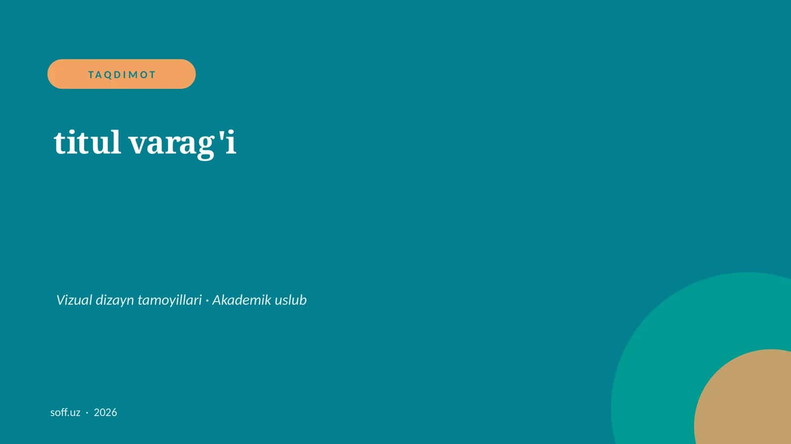 titul varag'i