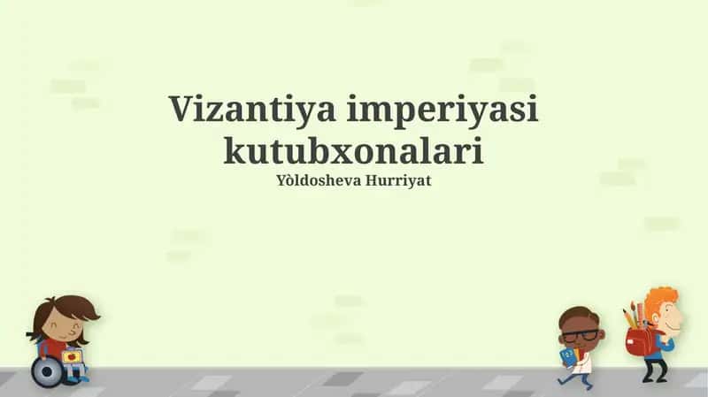 Vizantiya imperiyasi kutubxonalari