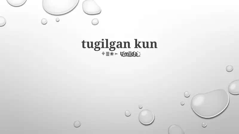 Tugilgan kun