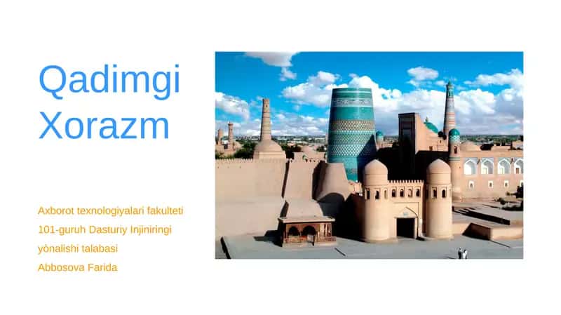 Anushtegin-Xorazmshohlar davlatining tashkil topishi