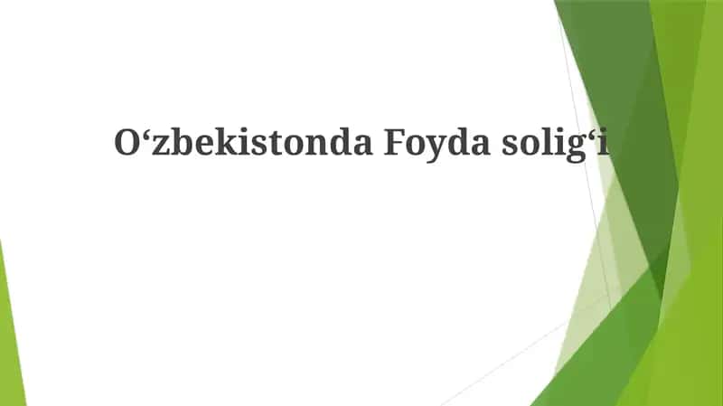 Transfert narxlari bo'yicha qoidalar