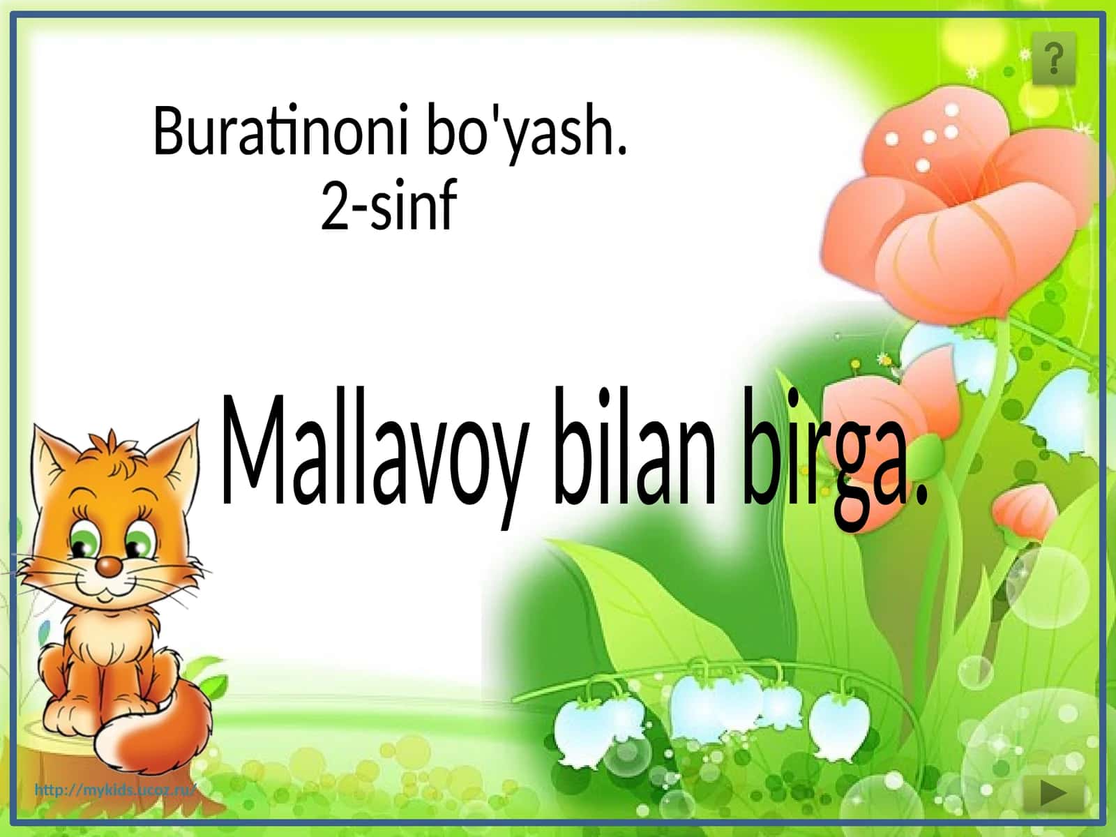 Buratinoni bo'yash
