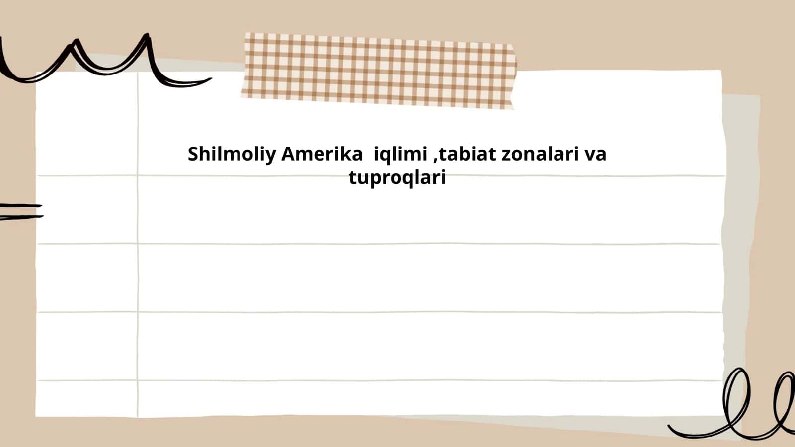 Shimoliy Amerika iqlimi, tabiat zonalari va tuproqlari