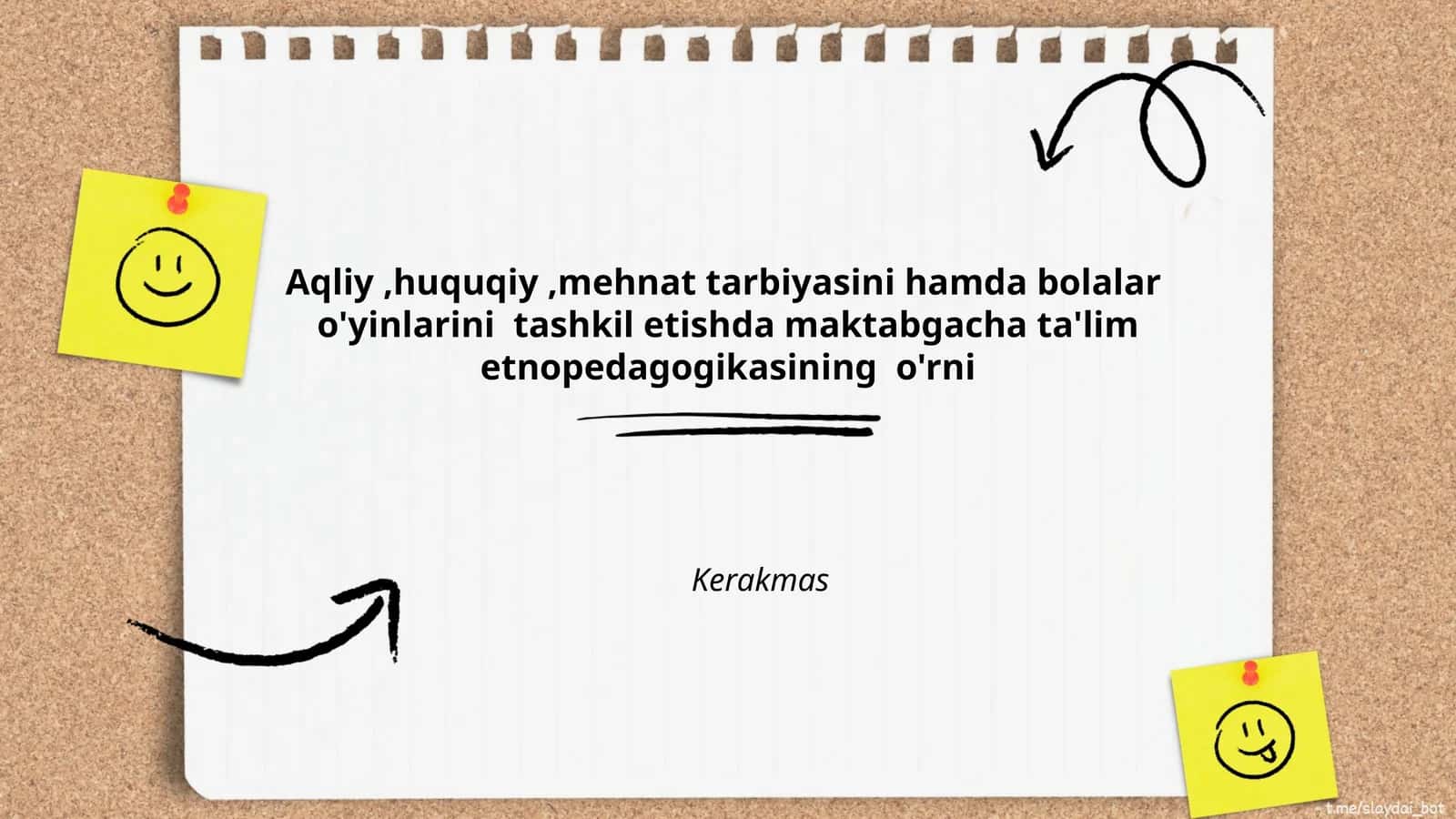 Maktabgacha ta'lim etnopedagogikasi