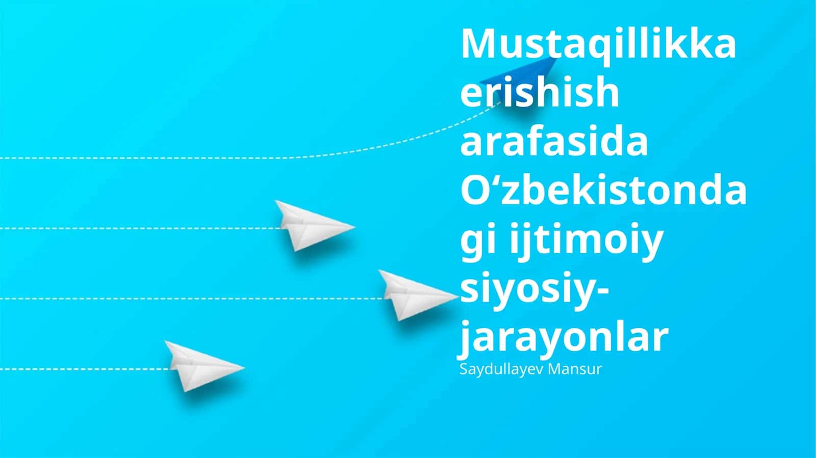 Mustaqillikka erishish arafasida Oʻzbekistondagi ijtimoiy siyosiy-jarayonlar