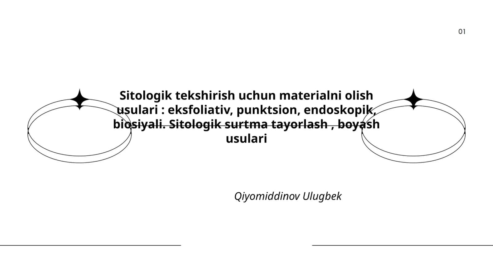 Eksfoliativ sitologik material olish usullari