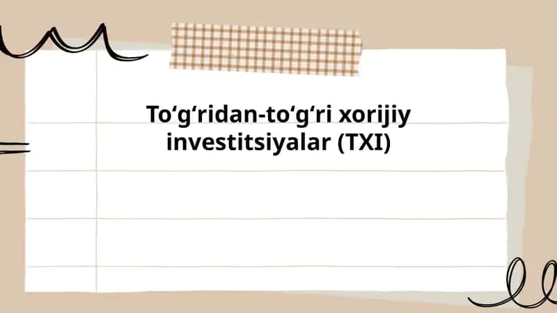 IQTISODIY SIYOSATNING VAQT INKONSISTENLIGI MUAMMOSI