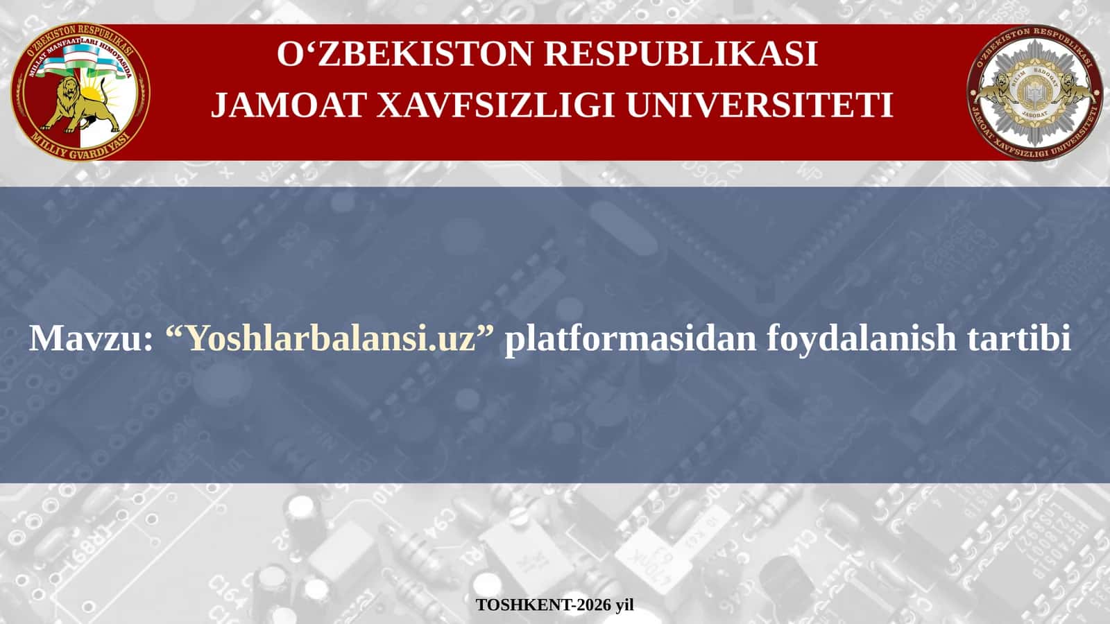 Yoshlarbalansi.uz platformasi